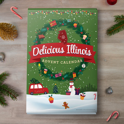 Delicious Illinois Christmas Calander